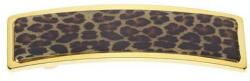 Janeke Agrafă de păr MAC JG45020G, 9 x 2, 5 cm, cu imprimeu leopard - Janeke