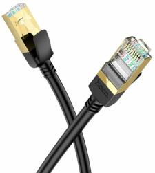 hoco. Cablu de Internet RJ45 la RJ45 1Gbps, 3m - Hoco Level (US02) - Black (KF239330) - Technodepo