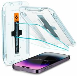 Spigen Folie pentru iPhone 14 Pro Max (set 2) - Spigen Glas. TR EZ FIT - Clear (KF2311742)