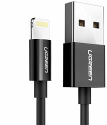 UGREEN Cablu de Date USB la Lightning, 2m - Ugreen (80823) - Black (KF2311002)