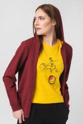PEGAS Hanorac Coton Casual Femei Burgundy-m (ps2122-17-018bgy-m)