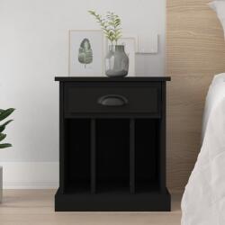 vidaXL Noptiere, negru, 43x36x50 cm (816346)