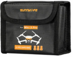 SUNNYLiFE DJI Mini 3 / Mini 4 akkumulátor Safe Bag (tűzálló akkumulátor tároló tasak, 3 darabos)