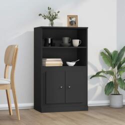 vidaXL Dulap înalt, negru, 60x35, 5x103, 5 cm, lemn prelucrat (816313) Comoda