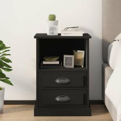 vidaXL Noptiere, negru, 43x36x60 cm (816330)