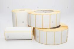 LabelLife Rola etichete autoadezive plastic, PE alb, 50x40 mm, adeziv permanent, 1000 etichete rola (ER35R50X40CA)