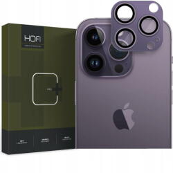 HOFI Rama protectie Camera spate HOFI FULLCAM PRO+ pentru Apple iPhone 14 Pro Max / 14 Pro, Sticla securizata, Mov (fol/ca/hof/ai1/st/fu/fu/de/mv) - vexio