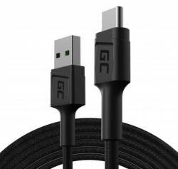 Green Cell Cable USB-A - USB-C Green Cell GC PowerStream 200cm, with Ultra Charge, QC 3.0 (31038) - vexio
