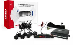 AMiO Set senzori parcare marsarier led 8 senzori negri (AMI-01560) - vexio
