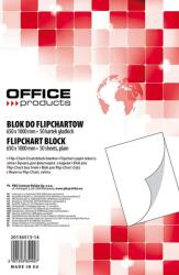 Office Products Rezerva hârtie pentru flipchart, 70g/mp, 65x100cm, 50coli/top, Office products - velina (OF-20136513-14) - vexio