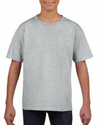 Gildan Csomag akciós póló (min. 5 db) Gyerek póló Gildan GIB64000 Softstyle Youth T-Shirt -S, RS Sport Grey