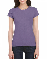 Gildan Csomag akciós póló (min. 5 db) Női póló Gildan GIL64000 Softstyle -XL, Heather Purple