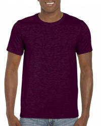 Gildan Csomag akciós póló (min. 5 db) Uniszex póló Gildan GI64000 Softstyle Felnőtt póló -2XL, Maroon