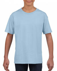 Gildan Csomag akciós póló (min. 5 db) Gyerek póló Gildan GIB64000 Softstyle Youth T-Shirt -XS, Light Blue