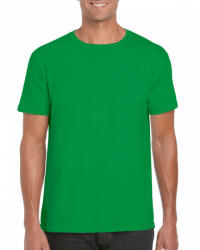 Gildan Csomag akciós póló (min. 5 db) Uniszex póló Gildan GI64000 Softstyle Felnőtt póló -4XL, Irish Green