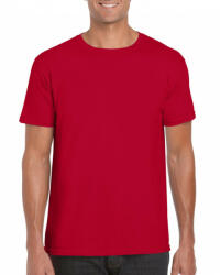 Gildan Csomag akciós póló (min. 5 db) Uniszex póló Gildan GI64000 Softstyle Felnőtt póló -XL, Cherry Red