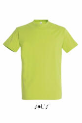 SOL'S Csomag akciós póló (min. 5 db) Férfi póló SOL'S SO11500 Sol'S Imperial - Környakú póló -M, Apple Green
