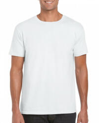Gildan Csomag akciós póló (min. 5 db) Uniszex póló Gildan GI64000 Softstyle Felnőtt póló -5XL, White