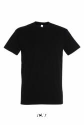 SOL'S Csomag akciós póló (min. 5 db) Férfi póló SOL'S SO11500 Sol'S Imperial - Környakú póló -3XL, Deep Black