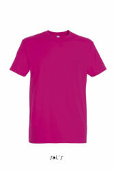 SOL'S Csomag akciós póló (min. 5 db) Férfi póló SOL'S SO11500 Sol'S Imperial - Környakú póló -XL, Fuchsia