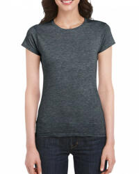 Gildan Csomag akciós póló (min. 5 db) Női póló Gildan GIL64000 Softstyle -M, Dark Heather
