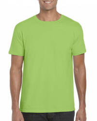 Gildan Csomag akciós póló (min. 5 db) Uniszex póló Gildan GI64000 Softstyle Felnőtt póló -2XL, Lime