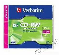 Verbatim CDVU7010 CD-RW normál tokos CD lemez