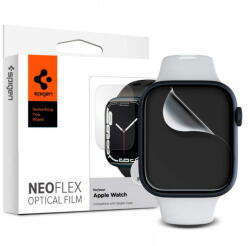 SPIGEN Folie Protectie Spigen Neo Flex pentru Apple Watch 45mm / 44mm / 42mm Series, Plastic, Set 3 bucati, AFL04049 (AFL04049) - pcone
