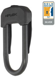 Hiplok D U-Lakat 135x70x13 mm, fekete