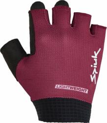 Spiuk Helios Short Gloves Red L Mănuși ciclism (GCHE22R5)