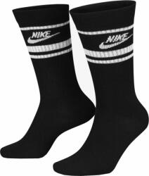 Nike Sportswear Everyday Essential Crew Socks Zokni Black/White XL