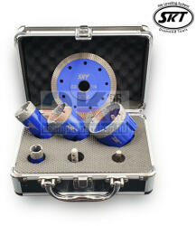 SKT Diamond SKT 256 PREMIUM gyémánt fúró készlet 20-35-45-68 mm +koffer (skt256005c) (skt256005c)