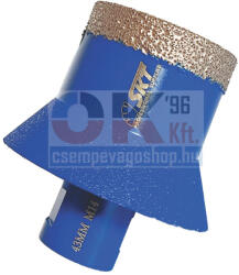 SKT Diamond SKT 285 gyémántfúró, 43 mm peremcsiszolóval (skt285043) (skt285043)