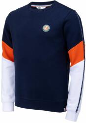 Roland Garros Hanorac tenis bărbați "Roland Garros Sweat Shirt Stripes - marine