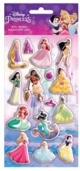 Luna Disney Hercegnők 3D pufi matrica szett 10x22cm-es íven (000562872)