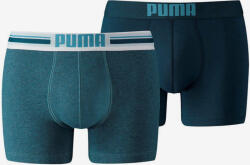 PUMA Férfi Puma Logo 2 db-os Boxeralsó szett M Kék