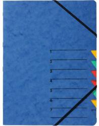 PAGNA A4 7 rekeszes kék rendezőmappa (P2406102) - tintasziget