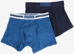PUMA Férfi Puma Placed Logo 2 db-os Boxeralsó szett S Kék