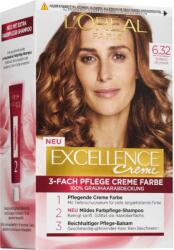 L'Oréal EXCELLENCE Crème tartós hajfesték - 6.32 Napfényes világosbarna - 1 db