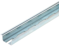 Weidmüller 1837380000 TS 35X15/LL/5 2M/ST/ZN Tartósín, TS 35, TS 35 x 15, aljzattal, Acél, galvanizált, krómozott (1837380000)