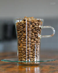 trendglas JENA COSTA G kávés csésze 300 ml, üveg alátéttel (2db/dob)
