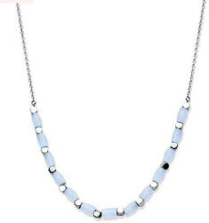 Victoria ezüst színű kék gyöngyös nyaklánc (VBKACA88745) - eking