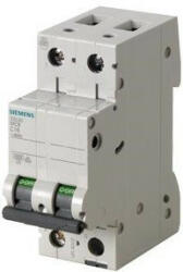 Siemens 5SL6206-6 kismegszakító 2P, 6A, B karakterisztika, 6 kA (Siemens 5SL62066) (5SL62066)