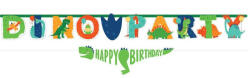 Amscan Dinoszaurusz Happy Birthday felirat 230 cm (DPA122270)