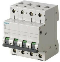 Siemens 5SL4440-8 kismegszakító 4P, 40A, D karakterisztika, 10 kA (Siemens 5SL44408) (5SL44408)