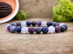 R. M. ékszer Szűz horoszkópos ásvány karkötő (12451-RM-17)