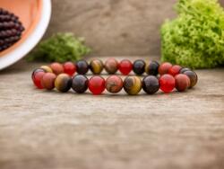 R. M. ékszer Ikrek horoszkópos ásvány karkötő (12455-RM-16)