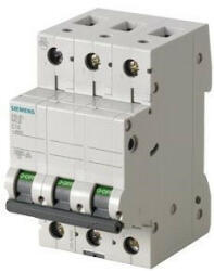 Siemens 5SL6308-7 kismegszakító 3P, 8A, C karakterisztika, 6 kA (Siemens 5SL63087) (5SL63087)