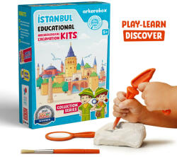 BabyJem Arkerobox - set arheologic educational si puzzle 3d, istanbul (ARK2308)