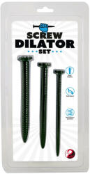 You2Toys Screw Dilator - csavaros húgycsőtágító dildó szett (3 db) (05350360000)